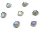 【粒販売】ラブラドライト ドロップカット 7~8mm【12粒販売】▽ ラブラドレッセンス 曹灰長石 Labradorite しずく 雫 粒売り 天然石 ビーズ パワーストーン パーツ アクセサリー 素材 材料
