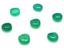 【粒販売】グリーンオニキス マロン 5〜6mm【7粒販売】▽ グリーンメノウ グリーンアゲート 瑪瑙 Onyx Agate しずく 雫 粒売り 天然石 ビーズ ...