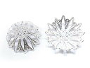 花座 typeNシルバー【20コ販売】▽ 座金 ビーズキャップ パーツ ハンドメイドパーツ アクセサリー クラフト 金具 素材 材料