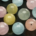 【粒販売】ミックスベリル 丸玉 10mm【3粒販売】▽ アクアマリン モルガナイト ヘリオドール 緑柱石 Beryl 3月の誕生 ラウンド 丸ビーズ 粒売り 天...