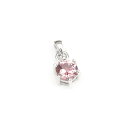ピンクトルマリン コインファセットカット ペンダントトップ 5mm【1コ販売】▽ トルマリン エルバイト 電気石 Tourmaline 10月の誕生石 ペンダント シルバー 天然石 ビーズ パワーストーン パーツ アクセサリー 素材 材料