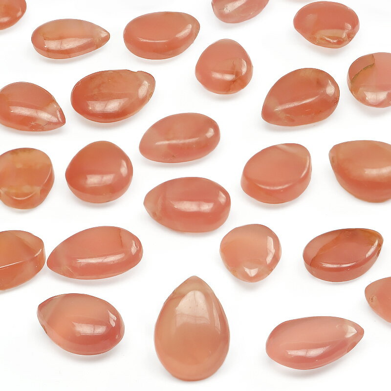 【粒販売】ペルー産 インカローズ ペアシェイプ 6〜7mm【4粒販売】▽ ロードクロサイト 菱マンガン鉱 Incarose Rhodochrosite しずく ...