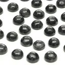 ビルマ産 黒翡翠 ブラックジェダイト コイン カボション 6mm【1コ販売】▽ 本翡翠 ひすい ミャンマー産 Jadeite 5月の誕生石 ルース 粒売り 天然...