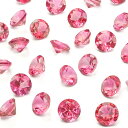 ブラジル産 ピンクトパーズ コインファセットカット ルース 5mm【4コ販売】▽ トパーズ Topaz 11月の誕生石 楕円 裸石 ラウンドカット 粒売り 天然...