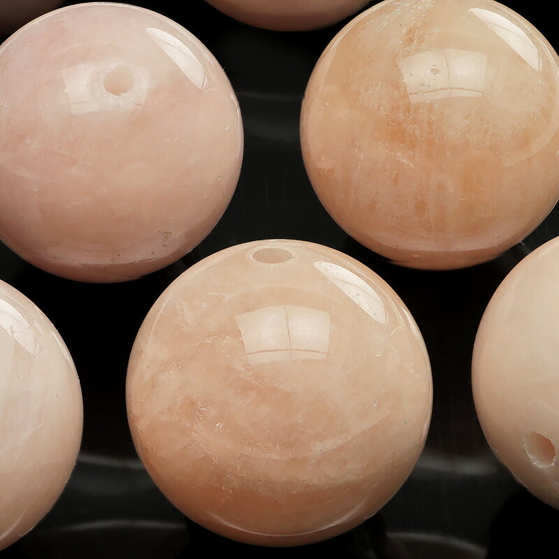 【粒販売】ナイジェリア産 ピンクアクアマリン(モルガナイト) 丸玉 16mm【2粒販売】▽ モルガナイト ローズベリル ピンクベリル モルガン石 Morgani...