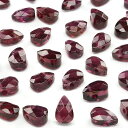 【粒販売】インド産 ロードライトガーネット ペアシェイプカット 6×4mm【4粒販売】▽ パープルガーネット パイロープ アルマンディン 1月の誕生石 柘榴石 ...