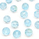 【粒販売】ブラジル産 スカイブルートパーズ 丸玉 6mm【1粒販売】▽ トパーズ ブルートパーズ Topaz 11月の誕生石 ラウンド 丸ビーズ 粒売り 天然石...