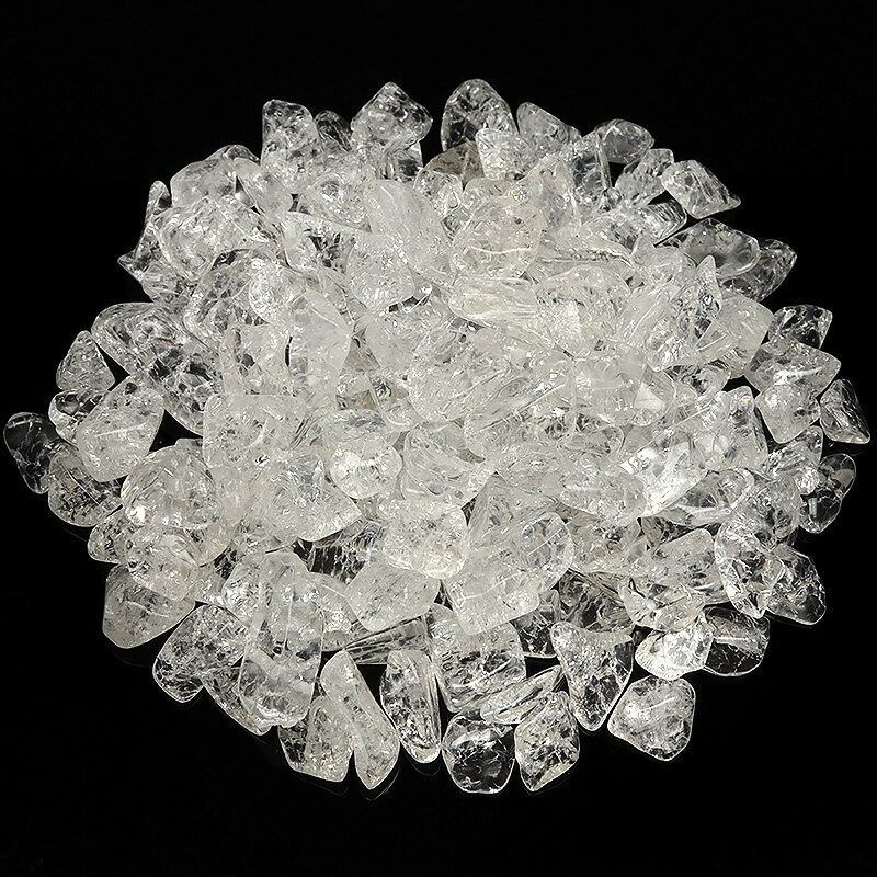クラッククリスタル チップ(さざれ)【80g】▽ 爆裂水晶 水晶 水精 石英 Crystal quartz 4月の誕生石 タンブル さざれ石 天然石 ビーズ パ...
