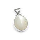 ホワイトムーンストーン ペンダントトップ No.2【1点もの】▽ ムーンストーン 月長石 フェルドスパー Moonstone 6月の誕生石 ペンダント シルバー...