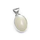ホワイトムーンストーン ペンダントトップ No.4【1点もの】▽ ムーンストーン 月長石 フェルドスパー Moonstone 6月の誕生石 ペンダント シルバー...