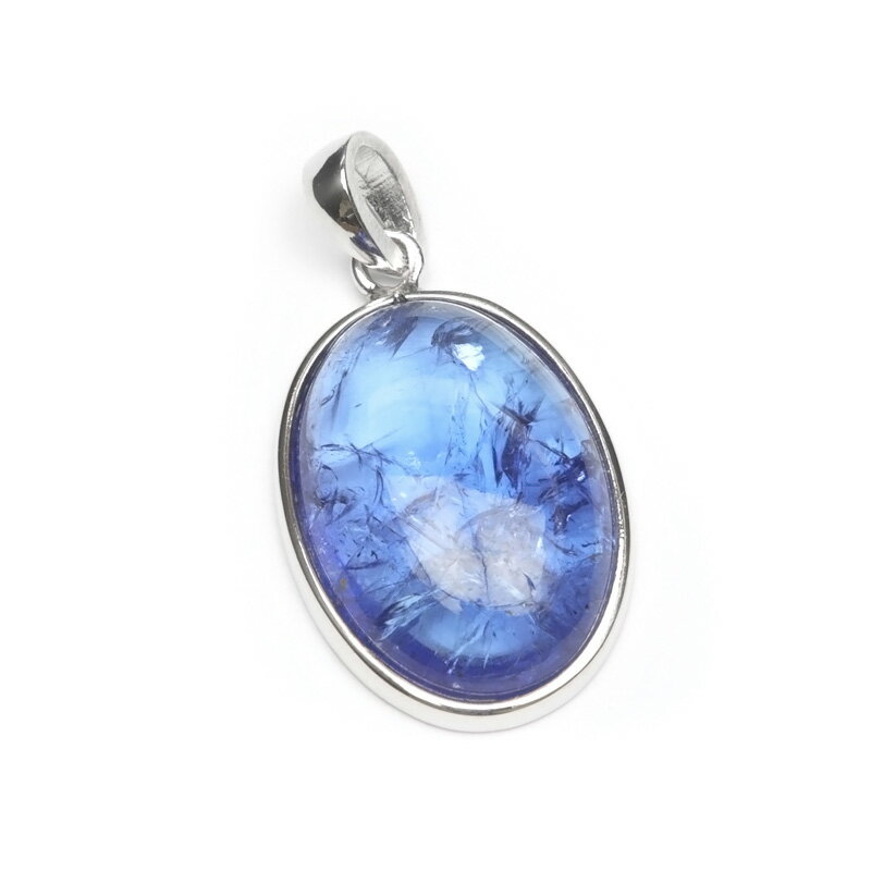 タンザナイト ペンダントトップ No.5【1点もの】▽ ブルーゾイサイト 灰簾石 Tanzanite 12月の誕生石 ペンダント シルバー 天然石 ビーズ パワ...