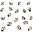 カレンシルバー ビーズ 4×3mm【5コ販売】▽ シルバー950 ブリタニアシルバー シルバーチャーム ハンドメイド パーツ アクセサリー クラフト パーツ 手...