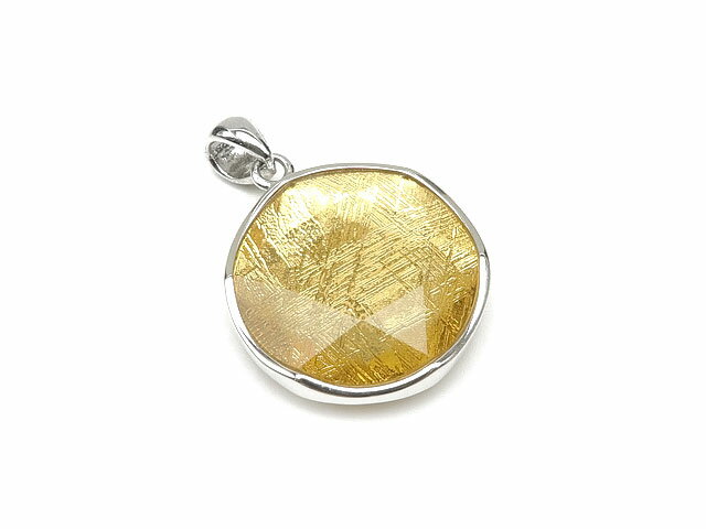 ムオニナルスタ隕石 メテオライト ゴールドカラー 六芒星 ペンダントトップ 20mm【1コ販売】▽ 鉄隕石 隕鉄 天然隕石 Meteorite ペンダント シル...