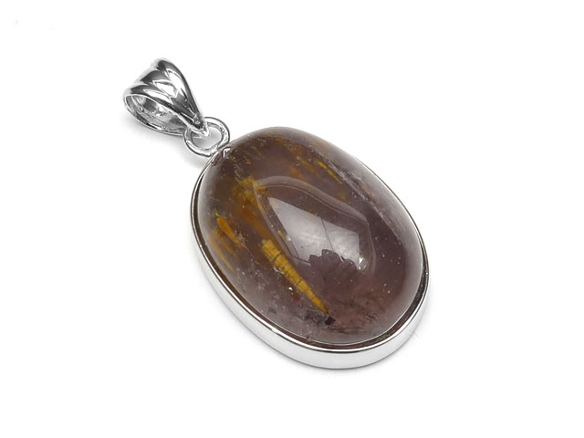 カコクセナイトクォーツ(アメジストエレスチャル) ペンダントトップ No.31【1点もの】▽ カコクセナイトインクォーツ カコクセン石 Cacoxenaite ...