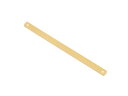 14KGF バープレート 両穴 38×2.5mm【1コ販売】▽ パーツ アクセサリー クラフト 金具 USA製 14Kゴールドフィルド 14金ゴールドフィルド ...