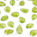 【粒販売】ペリドット ペアシェイプカット 6×4mm【6粒販売】▽ ペリドート イブニングエメラルド オリビン 橄欖石 Peridot 8月の誕生石 しずく 雫...