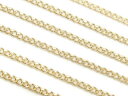 14KGF 喜平チェーン 1.1mm【10cm販売】▽ パーツ アクセサリー クラフト 金具 USA製 14Kゴールドフィルド 14金ゴールドフィルド 14K ...