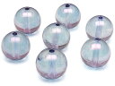 【粒販売】コスモオーラ 丸玉 10mm【5粒販売】▽ クリスタル 水晶 蒸着水晶 Crystal 4月の誕生石 ラウンド 丸ビーズ 粒売り 天然石 ビーズ パワーストーン パーツ アクセサリー 素材 材料