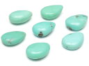 【粒販売】アリゾナ産 ターコイズ ペアシェイプ 11~12mm【3粒販売】▽ ターコイズ スカイストーン トルコ石 Turquoise 12月の誕生石 しずく 雫 粒売り 天然石 ビーズ パワーストーン パーツ アクセサリー 素材 材料