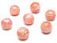 【粒販売】アルゼンチン産 インカローズ 丸玉 8mm【3粒販売】▽ ロードクロサイト 菱マンガン鉱 Incarose Rhodochrosite ラウンド 丸ビーズ 粒売り 天然石 ビーズ パワーストーン パーツ アクセサリー 素材 材料 1,960円