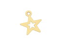 14KGF チャーム 星 8mm No.2【3コ販売】▽ パーツ アクセサリー クラフト 金具 USA製 14Kゴールドフィルド 14金ゴールドフィルド 14K...