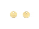 14KGF クオリティータグ 4mm【3コ販売】▽ パーツ アクセサリー クラフト 金具 USA製 14Kゴールドフィルド 14金ゴールドフィルド 14K Go...