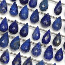ラピスラズリ ドロップカット 7〜11mm【1連販売】▽ ラズライト 瑠璃 青金石 Lapis lazuli 12月の誕生石 しずく 雫 連売り 天然石 ビーズ...