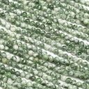 ソーシュライト 丸玉 2mm【1連販売】▽ ラピスネバダ 独山玉 斜長石混合石 Saussurite ラウンド 丸ビーズ 連売り 天然石 ビーズ パワーストーン...