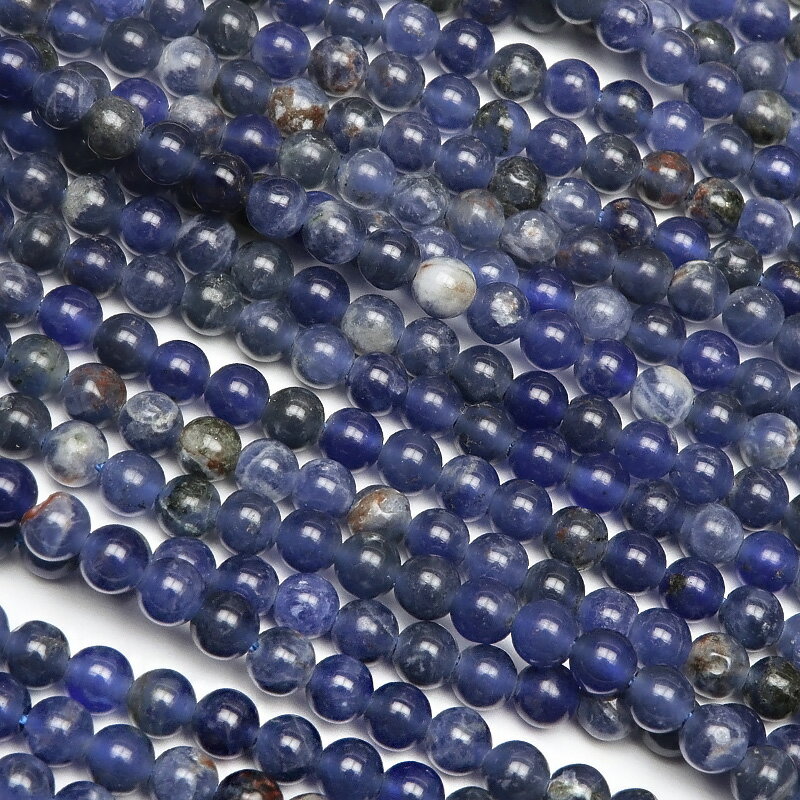 饤 ݶ 3mm1Ϣۢ  ã Sodalite 饦 ݥӡ Ϣ ŷ ӡ ѥȡ...