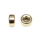 14KGF ロンデル 5mm【2コ販売】▽ パーツ アクセサリー クラフト 金具 USA製 14Kゴールドフィルド 14金ゴールドフィルド 14K Gold F...