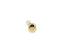 14KGF カン付 ビーズ 4mm【1コ販売】▽ パーツ アクセサリー クラフト 金具 USA製 14Kゴールドフィルド 14金ゴールドフィルド 14K Gol...