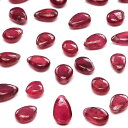 【粒販売】モザンビーク産 ルビー ペアシェイプ 5〜6mm【4粒販売】▽ 紅玉 Ruby 7月の誕生石 宝石の女王 しずく 雫 粒売り 天然石 ビーズ パワース...