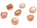 【粒販売】オレゴンサンストーン ナゲットカット 8〜9mm【3粒販売】▽ ヘリオライト 日長石 Sunstone タンブル 粒売り 天然石 ビーズ パワーストー...