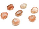 オレゴンサンストーン ナゲットカット 8～9mm▽ ヘリオライト 日長石 Sunstone タンブル 粒売り 天然石 ビーズ パワーストーン パーツ アクセサリー 素材 材料