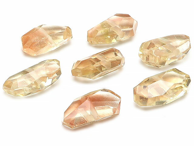 オレゴンサンストーン ナゲットカット 14～17mm▽ ヘリオライト 日長石 Sunstone タンブル 粒売り 天然石 ビーズ パワーストーン パーツ アクセサリー 素材 材料