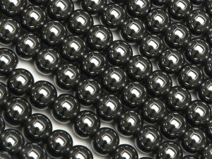 ヘマタイト 丸玉 3mm【1連販売】▽ ヘマタイン 赤鉄鉱 Hematite ラウンド 丸ビーズ 連売り 天然石 ビーズ パワーストーン パーツ アクセサリー 素材 材料