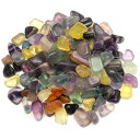マルチカラーフローライト チップ(さざれ)【80g】▽ フローライト フルオライト 蛍石 Fluorite さざれ石 天然石 ビーズ パワーストーン パーツ ア...