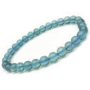 ブルーフローライト 丸玉ブレス 6mm【1コ販売】▽ フローライト フルオライト 蛍石 Fluorite ブレスレット 数珠 ラウンド 天然石 ビーズ パワース...