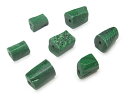 マラカイト ナゲットカット 7～10mm▽ 孔雀石 Malachite タンブル 粒売り 天然石 ビーズ パワーストーン パーツ アクセサリー 素材 材料