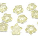 【粒販売】レモンクォーツ スターカット 8mm【2粒販売】▽ レモン水晶 硫黄水晶 Lemon quartz 粒売り 天然石 ビーズ パワーストーン パーツ ア...