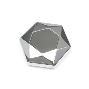 テラヘルツ 六芒星型 ペンダントトップ 25mm【1コ販売】▽ テラヘルツ鉱石 Terahertz テラヘルツ波 ケイ素 ペンダントトップ 天然石 ビーズ パワーストーン パーツ アクセサリー 素材 材料