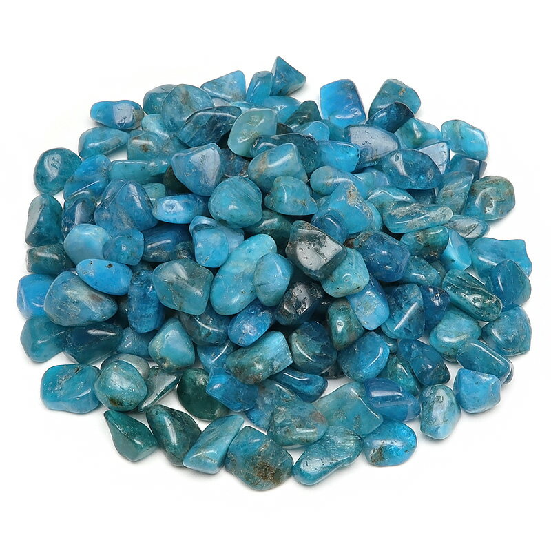 ブルーアパタイト チップ（さざれ）【80g】▽ 燐灰石 Apatite さざれ石 天然石 ビーズ パワーストーン パーツ アクセサリー 素材 材料