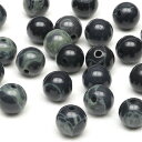 【粒販売】スパイダーウェブオブシディアン 丸玉 6mm【10粒販売】▽ オブシディアン 黒曜石 Obsidian ラウンド 丸ビーズ 粒売り 天然石 ビーズ パ...