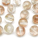 【粒販売】スターダストクリスタル 丸玉 8mm【10粒販売】▽ ブロンズシャインクリスタル グラスビーズ ラウンド 丸ビーズ 粒売り ビーズ パワーストーン パ...