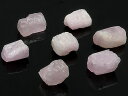 ナイジェリア産 クンツァイト ラフロック 6～10mm▽ カリフォルニアアイリス スポデューメン リチア輝石 Kunzite タンブル 粒売り 天然石 ビーズ パワーストーン パーツ アクセサリー 素材 材料