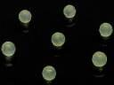 【粒販売】南アフリカ産 プレナイト 32面カット 丸玉 4mm【20粒販売】▽ ブドウ石 葡萄石 Prehnite 天秤座の守護石 ラウンドカット 粒売り 天然...