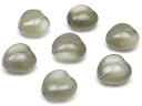 【粒販売】グレームーンストーン ハート 9~10mm【10粒販売】▽ ムーンストーン 月長石 フェルドスパー Moonstone 6月の誕生石 粒売り 天然石 ビーズ パワーストーン パーツ アクセサリー 素材 材料