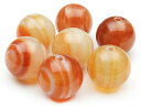 サードニクス 丸玉 14mm▽ サードオニキス 紅縞瑪瑙 赤天眼石 Sardonyx 8月の誕生石 ラウンド 丸ビーズ 粒売り 天然石 ビーズ パワーストーン パーツ アクセサリー 素材 材料