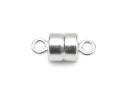 SILVER925 マグネットクラスプ 4mm【2ペア販売】▽ シルバー925 パーツ アクセサリー クラフト 金具 USA製 925銀 スターリングシルバー ...