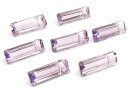 ブラジル産 アメジスト レクタングルファセットカット 15×5mm［プレミアムカット］▽ アメシスト 紫水晶 Amethyst 2月の誕生石 粒売り 天然石 ビーズ パワーストーン パーツ アクセサリー 素材 材料